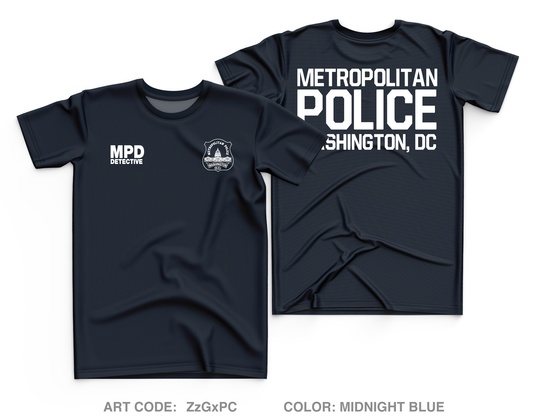 Metropolitan Police Department - DC Core Men's SS Performance Tee - ZzGxPC