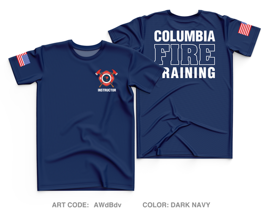 Columbia Fire Training Core Men's SS Performance Tee - AWdBdv