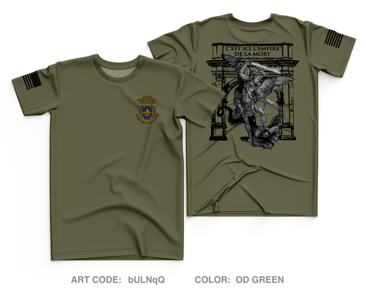 Marine Security Guard Detachment Paris, France Core Men's SS Performance Tee - bULNqQ