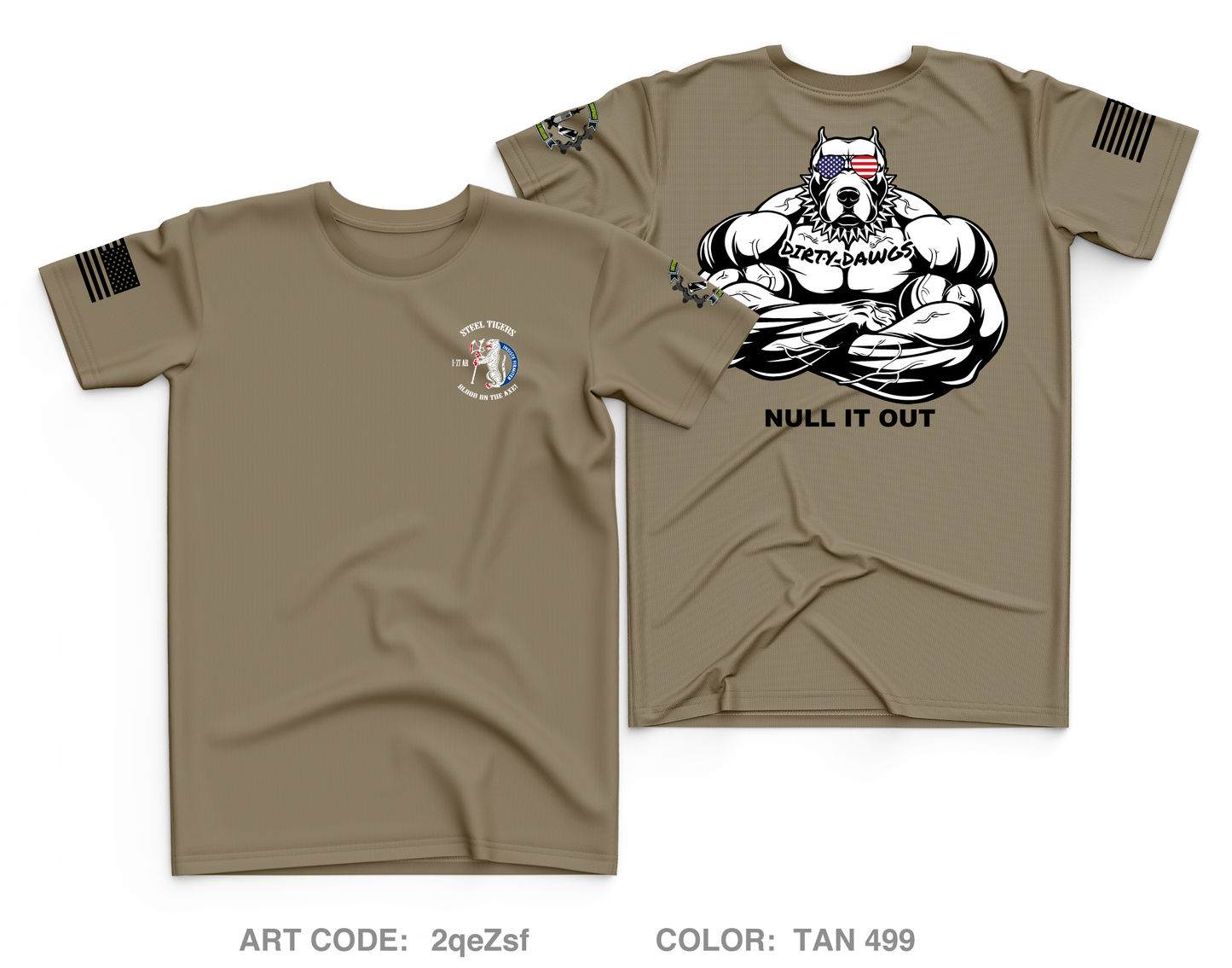 2nd Platoon, B CO, 1-77 AR, 3ABCT Core Men's SS Performance Tee - 2qeZsf