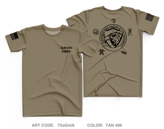 1st Squadron, 2d Cavalry Regiment Core Men's SS Performance Tee - 7XaGmN