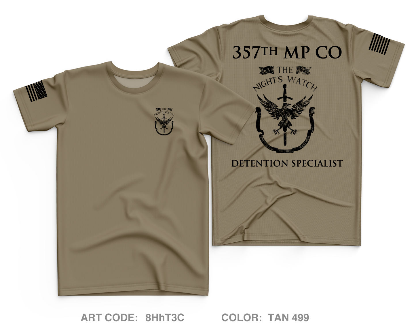 357th MP CO Core Men's SS Performance Tee - 8HhT3C