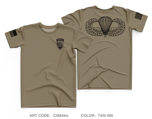 360TH CA BDE (A) Core Men's SS Performance Tee - C5M4dw