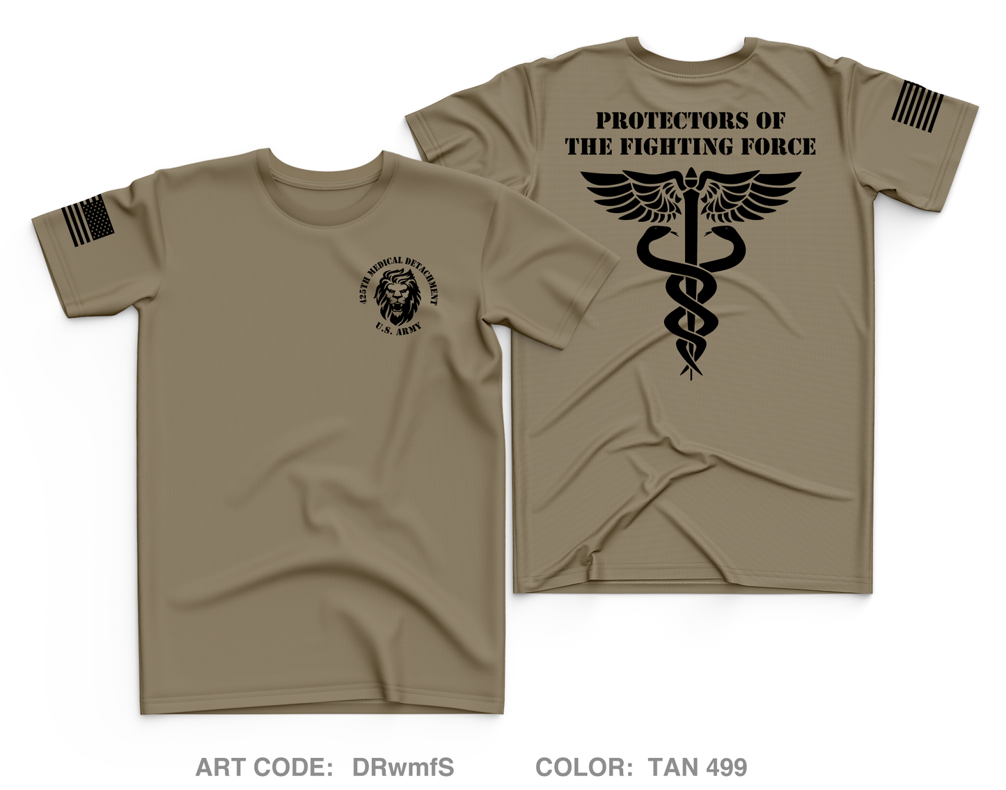 425th Medical Detachment Core Men's SS Performance Tee - DRwmfS