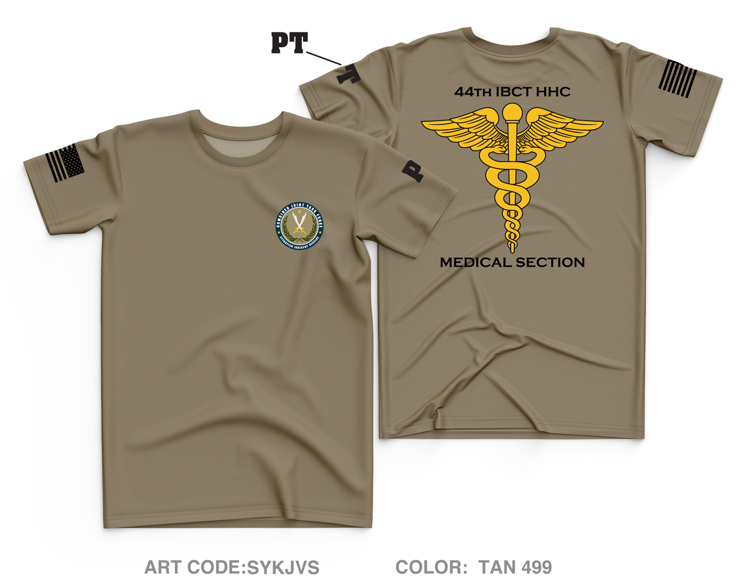 44th IBCT HHC Core Men's SS Performance Tee - SYKJVS