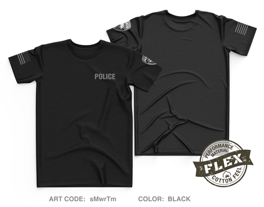 Lake Clarke Shores Police Dept Core Men's SS Flex Performance Tee - sMwrTm