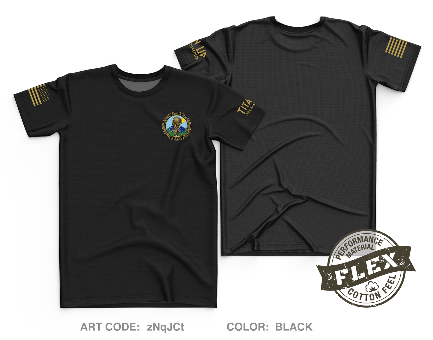 627th Air Base Group Core Men's SS Flex Performance Tee - zNqJCt