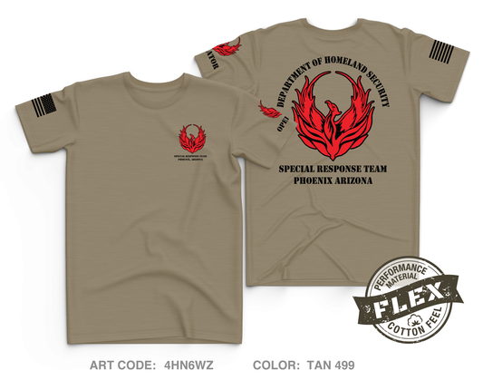 Phoenix Arizona Special Response Team Core Men's SS Flex Performance Tee - 4HN6WZ