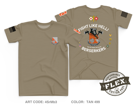 HHD, 30th Signal Battalion, 516th Theater Signal Brigade Core Men's SS Flex Performance Tee - 4SrMb3