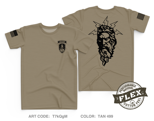 5th BN, 54th SFAB Core Men's SS Flex Performance Tee - T7kQgM