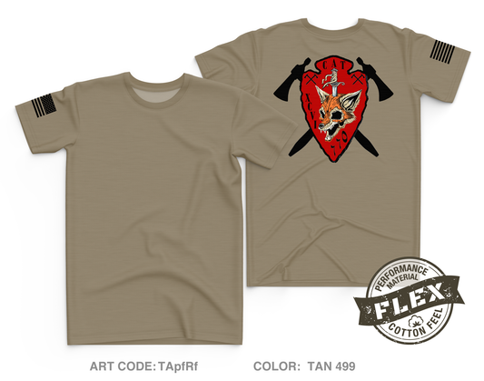 F Co. 96th Civil affairs Core Men's SS Flex Performance Tee - TApfRf