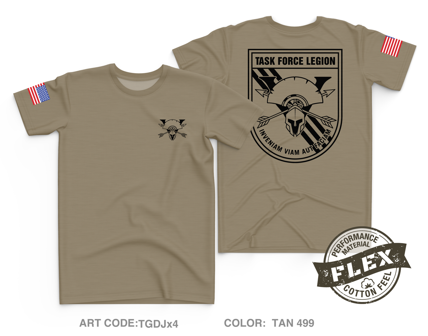 TF Legion, 5SFG(A) Core Men's SS Flex Performance Tee - TGDJx4