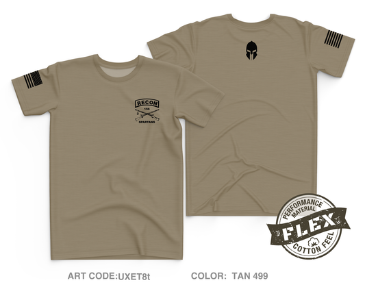 Reconnaissance Platoon, 2-156th INF Core Men's SS Flex Performance Tee - UXET8t