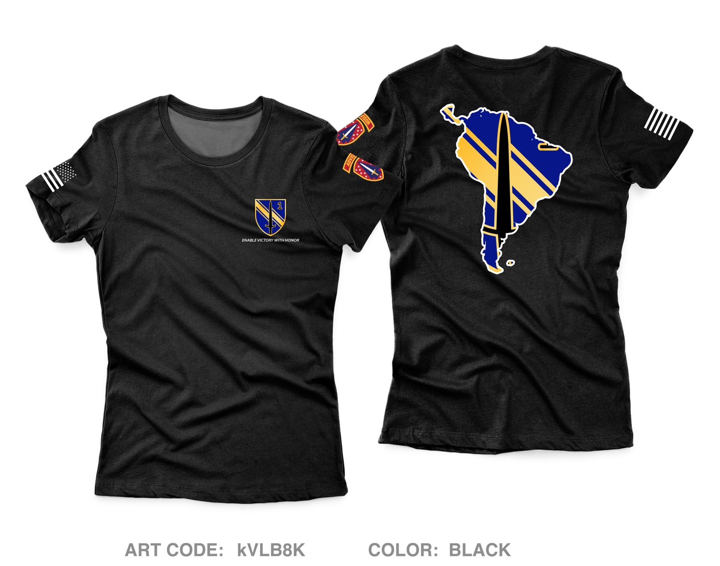 1st Battalion, 1st Security Force Assistance Brigade (SFAB) Core Women's SS Performance Tee - kVLB8K