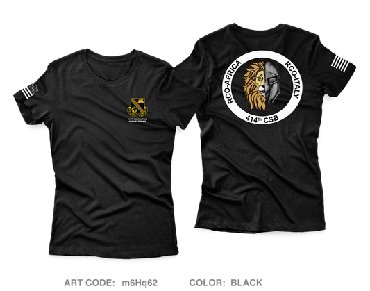 414th Contracting Support Brigade Core Women's SS Performance Tee - m6Hq62