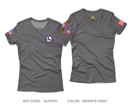 Dallas Fort Worth Recruiting Battalion Core Women's SS Performance Tee - mLPCPD