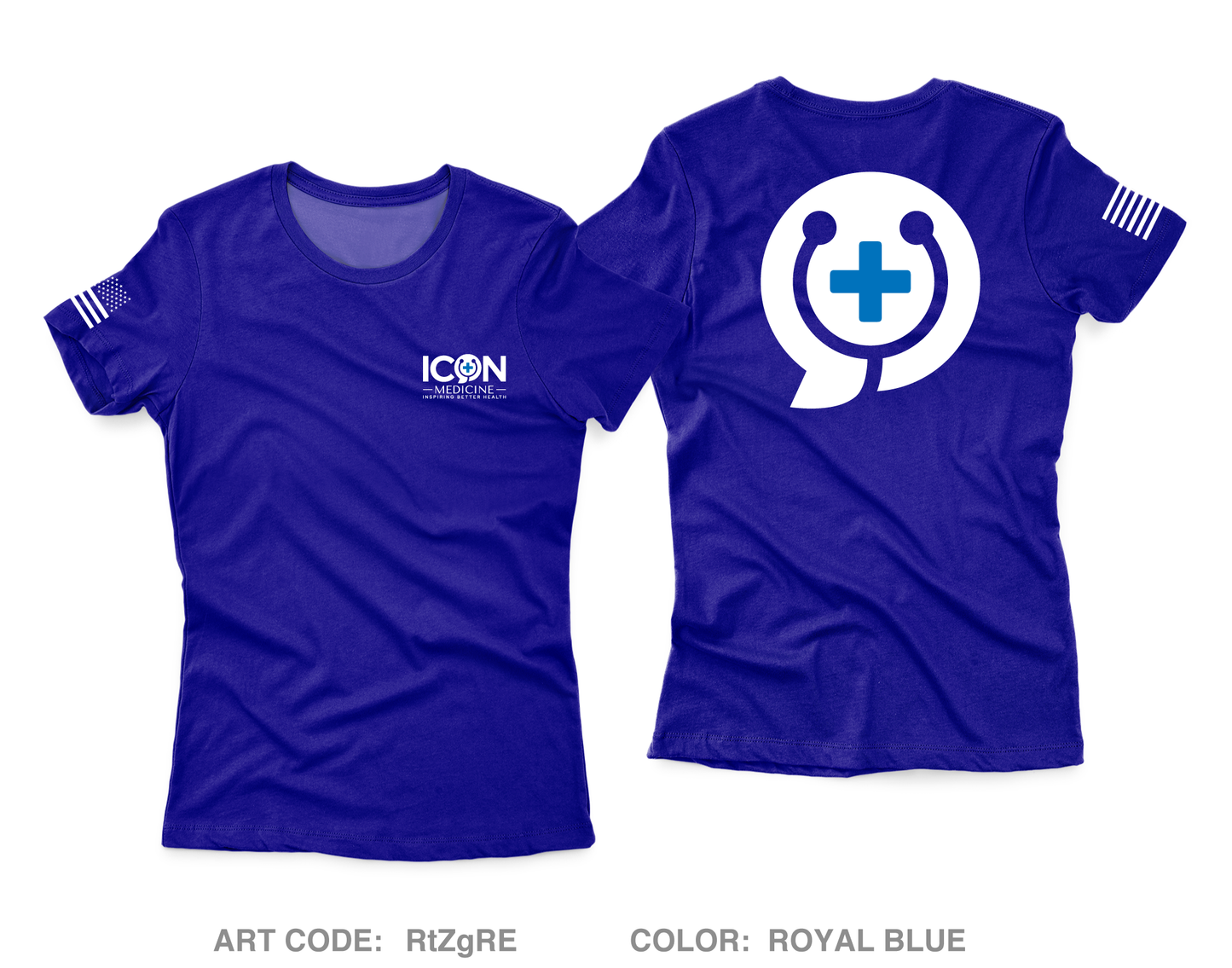 ICON MEDICINE Core Women's SS Performance Tee - RtZgRE