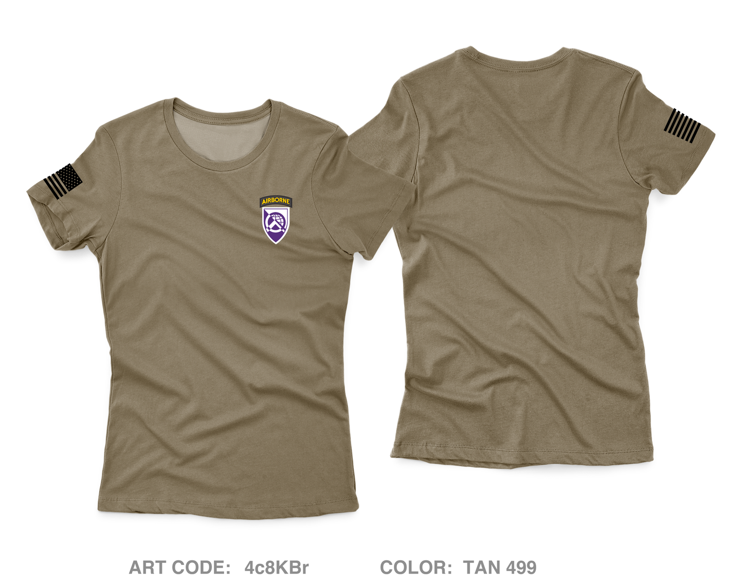 360TH CA BDE (A) Core Women's SS Performance Tee - 4c8KBr