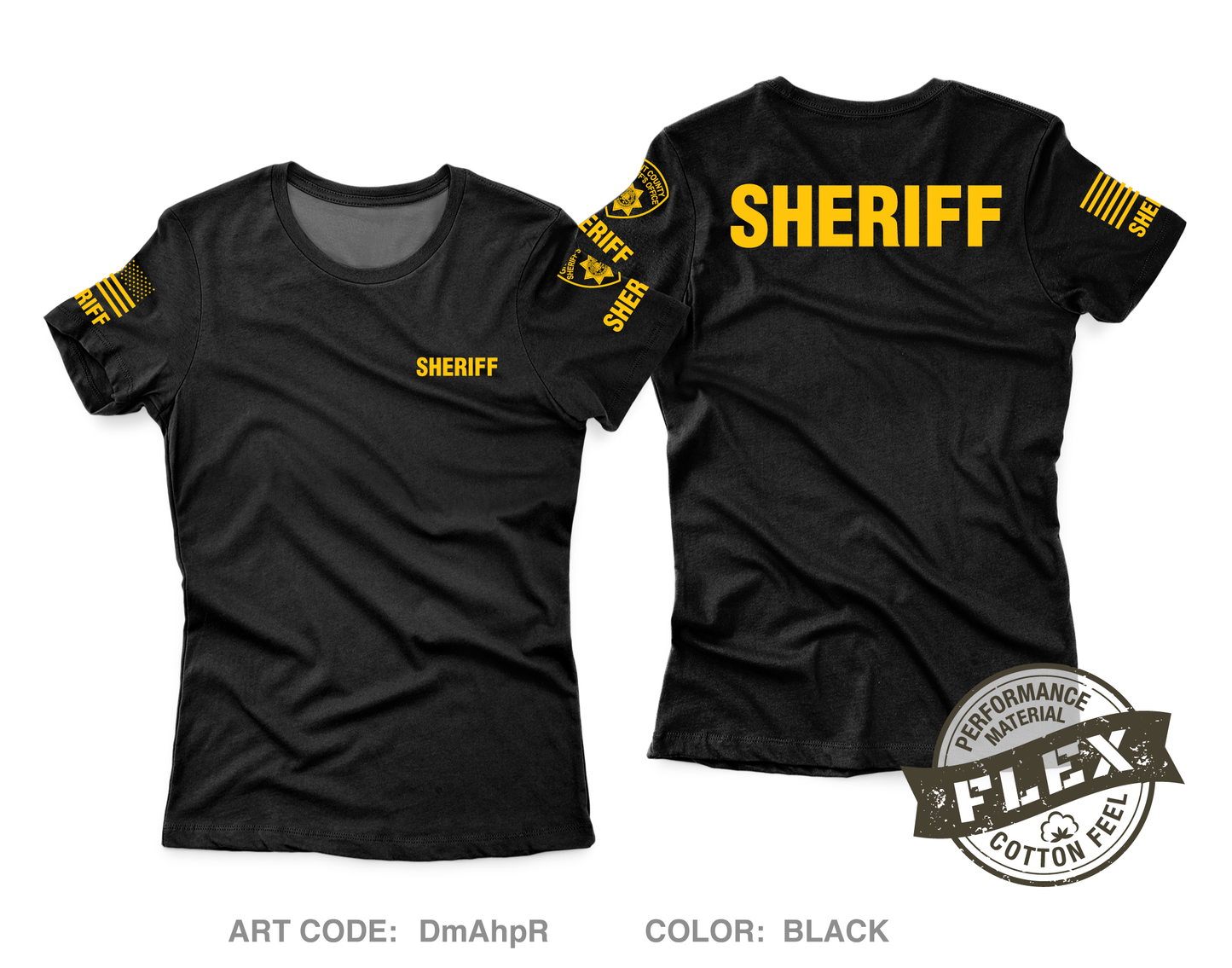 Grant County Sheriff's Office Core Women's SS Flex Performance Tee - DmAhpR