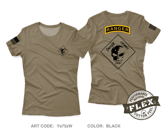 D Co 2|505th PIR Core Women's SS Flex Performance Tee - Ys75zW