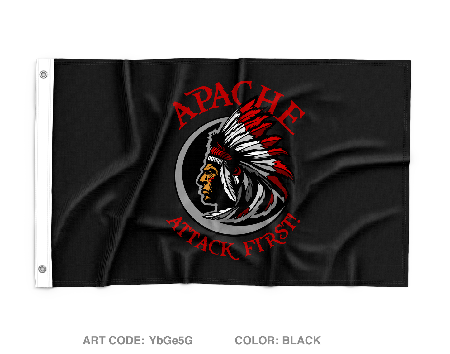 A TRP, 1-7 CAV, 1 ACB, 1CD Wall Flag - YbGe5G