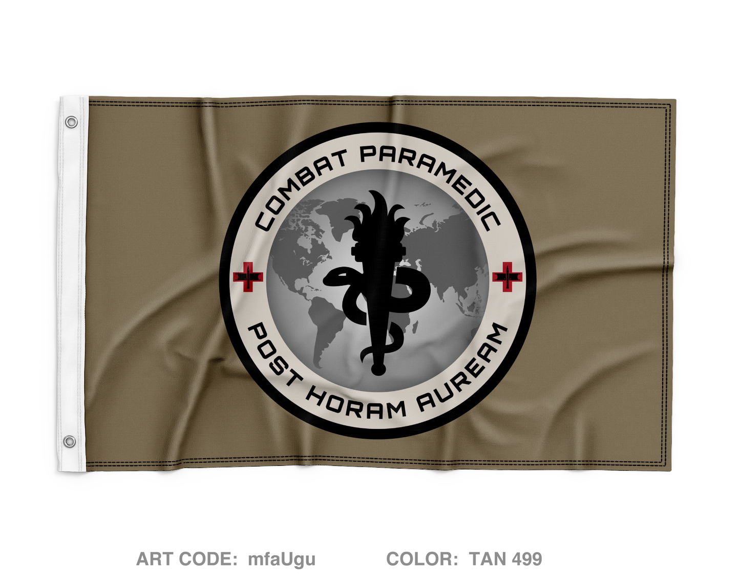 Combat Paramedic Course Wall Flag - mfaUgu