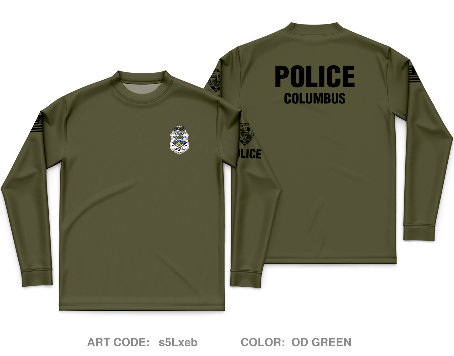 POLICE Core Men's LS Performance Tee - s5Lxeb