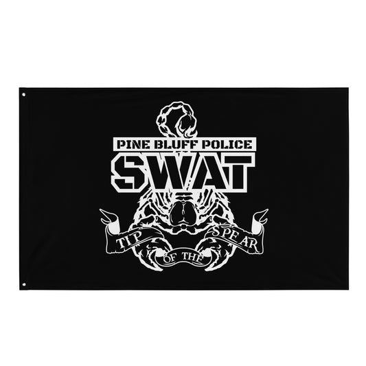 Pine Bluff Police SWAT Rugged 3'x5' Wall Flag - TIP234