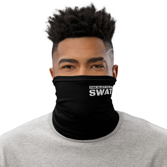 Pine Bluff Police SWAT Emblem Shield Neck Gaiter - BLKVDX