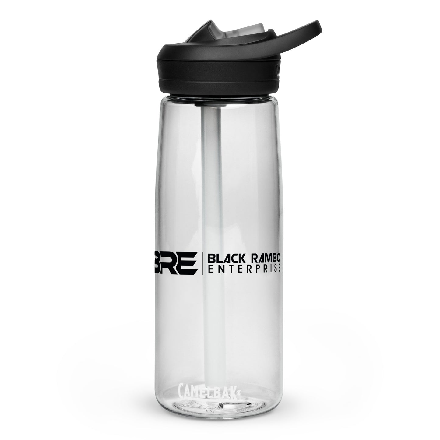 Black Rambo Fitness Camelbak Sports Water Bottle - ZbHpv7