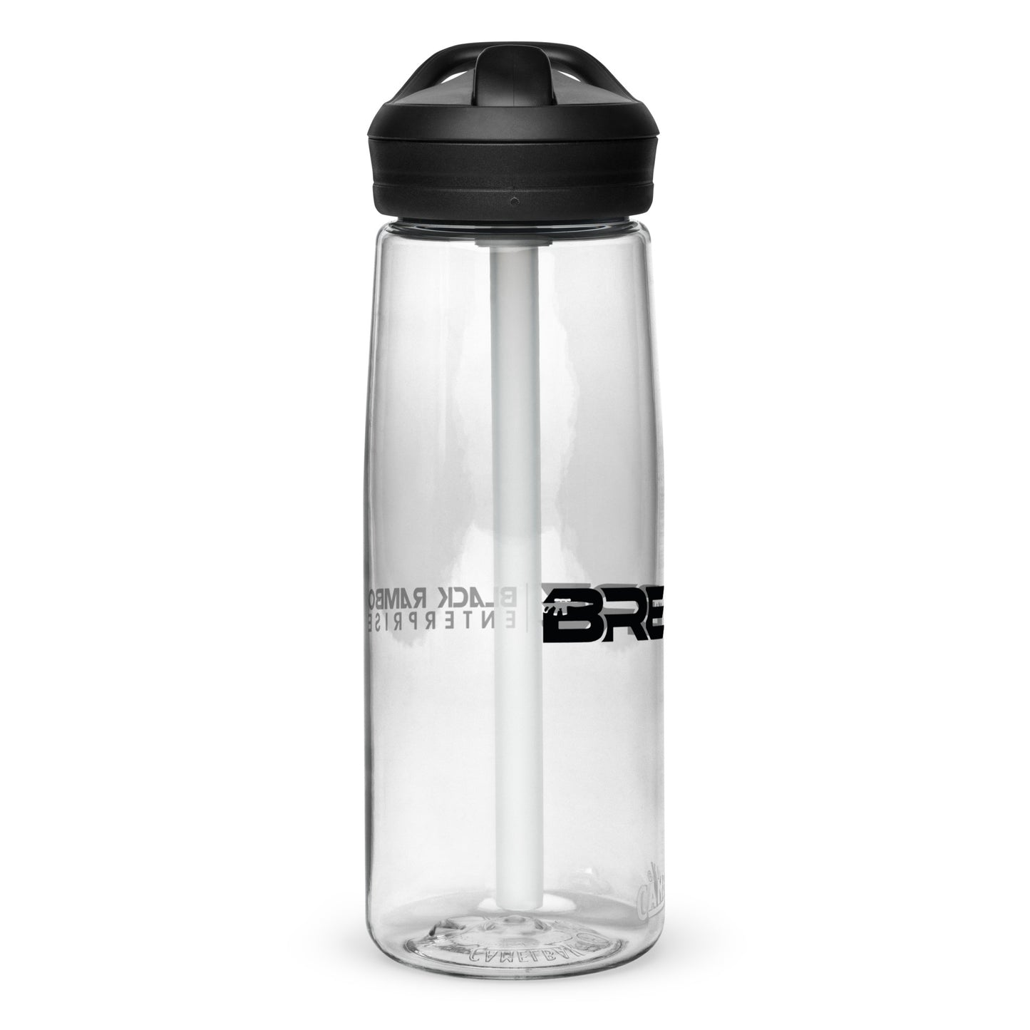 Black Rambo Fitness Camelbak Sports Water Bottle - ZbHpv7