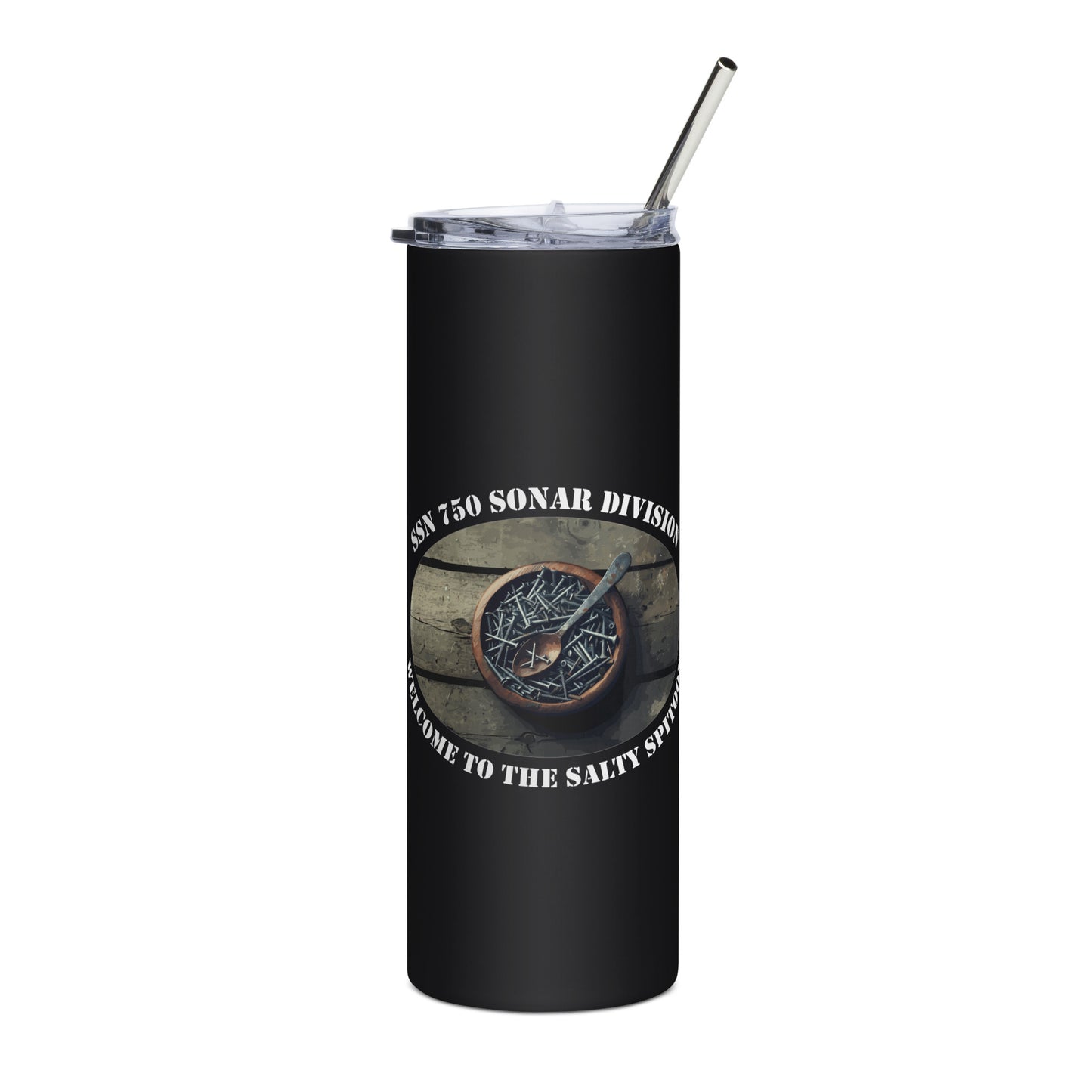 USS Newport News Dive Locker Stainless Steel Tumbler - bka5SK