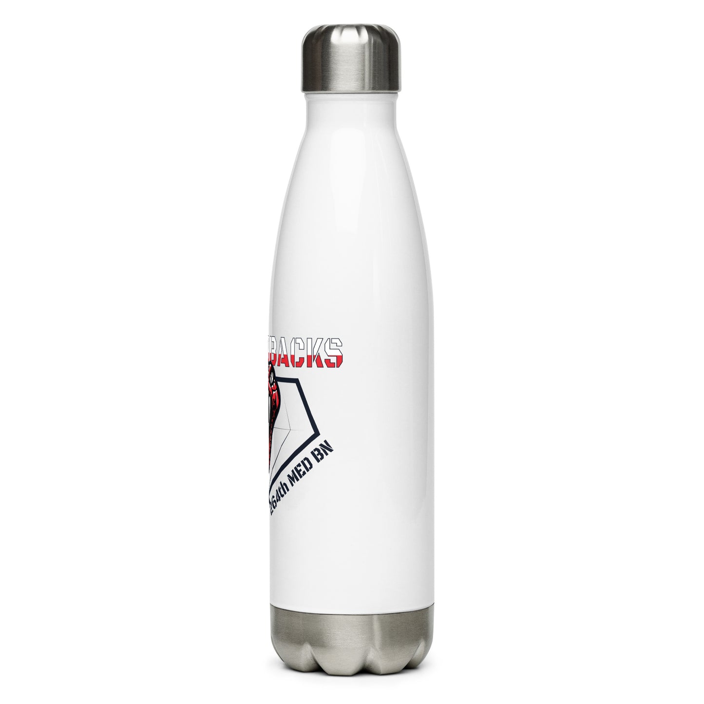 Delta Company, 264th MED BN Rugged Stainless Steel Water Bottle - hTDKC4