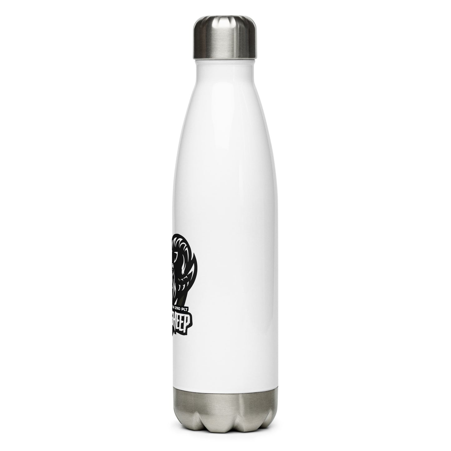 B Co, 1-77 AR, 3 ABCT, 1 AD Rugged Stainless Steel Water Bottle - VSHwvT