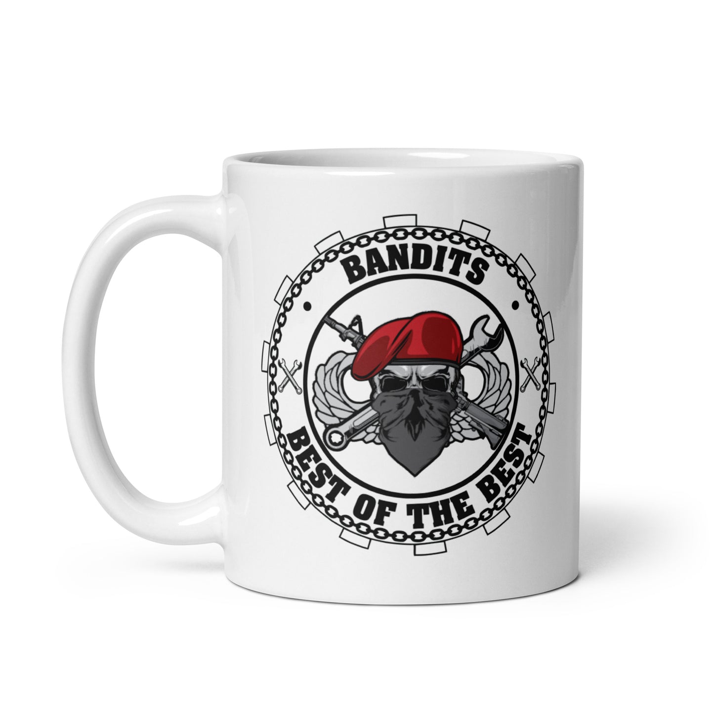 B Co, 173rd BSB (A), 173rd IBCT (A) - 2 sided white mug - ta1824