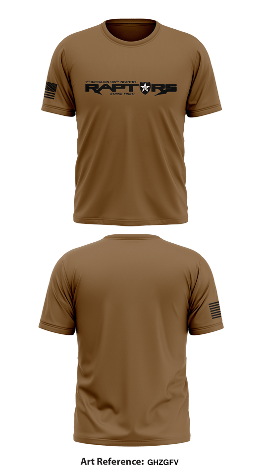 1-185 Stryker Infantry Store 1 Core Men's SS Performance Tee - GhzgFv