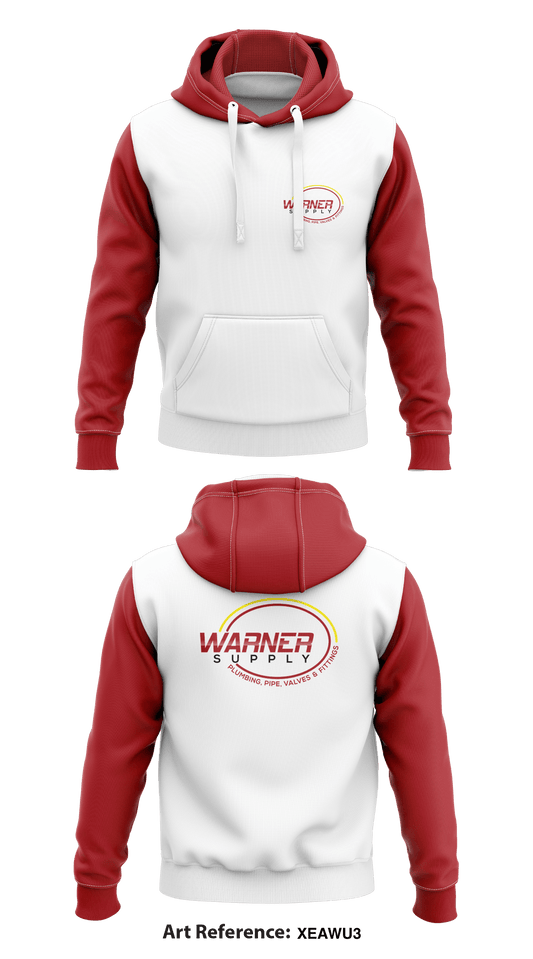 Warner Supply Store 1  Core Men's Hooded Performance Sweatshirt - xeaWu3