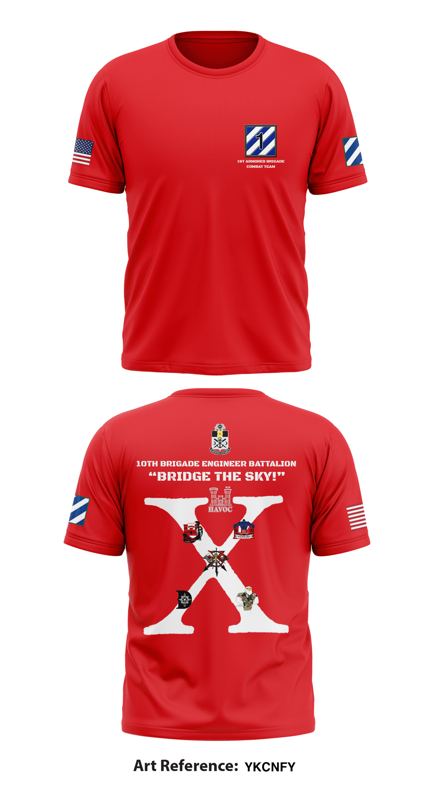 10th Brigade Engineer Battalion Store 1 Core Men's SS Performance Tee - YKcNfY