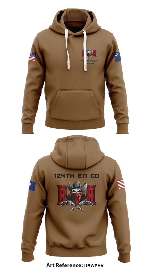 124TH EN CO Store 1  Core Men's Hooded Performance Sweatshirt - UbwpHV