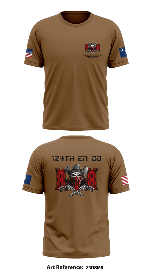 124TH EN CO Store 1 Core Men's SS Performance Tee - z3dsM6