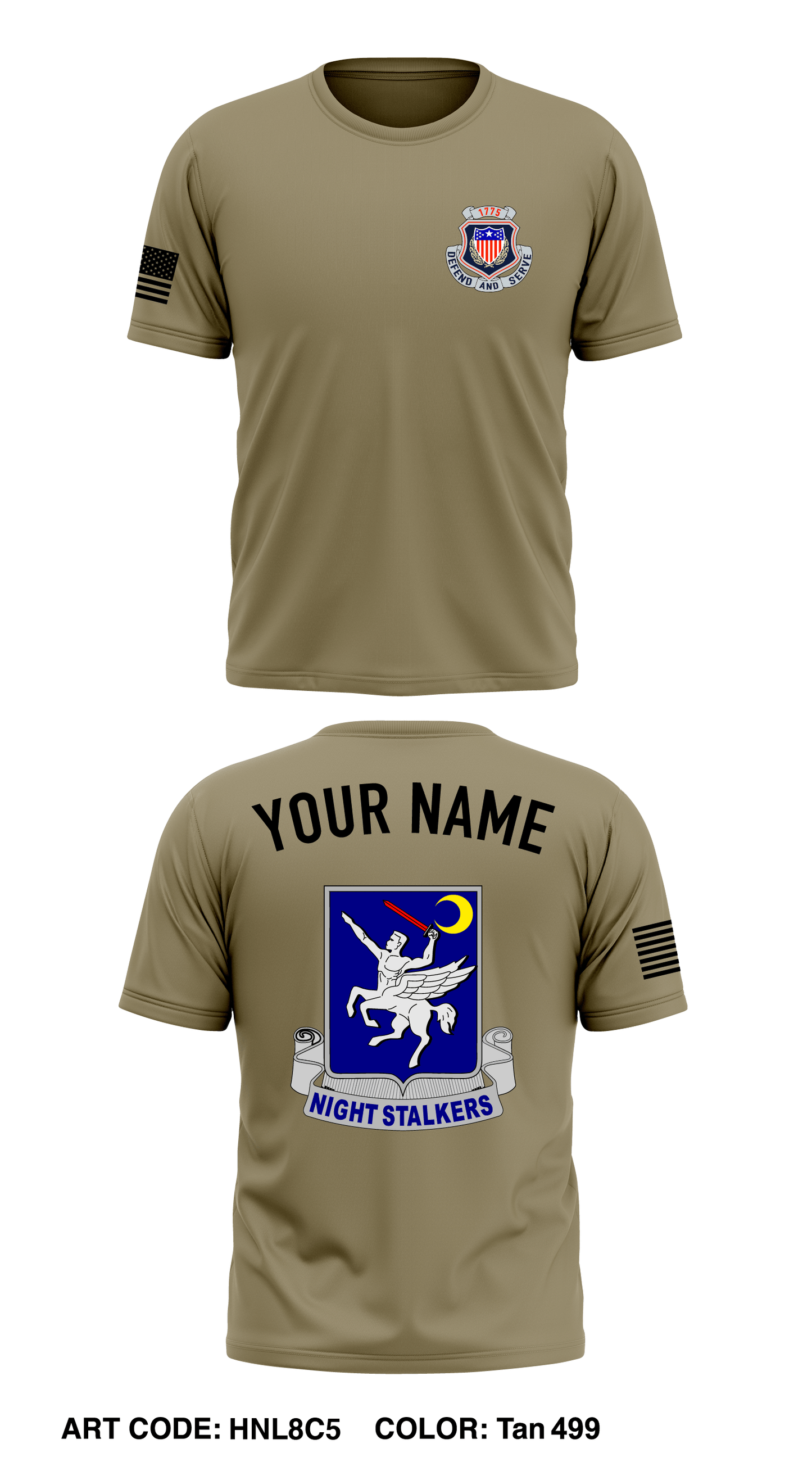 HHC, 160th Special Operation Aviation Regiment (Airborne) Store 1 Core Men's SS Performance Tee - HNL8C5