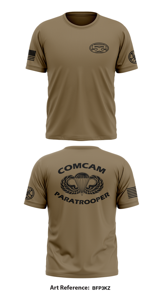 55th Signal Company (COMCAM) Store 1 Core Men's SS Performance Tee - bfP3Kz