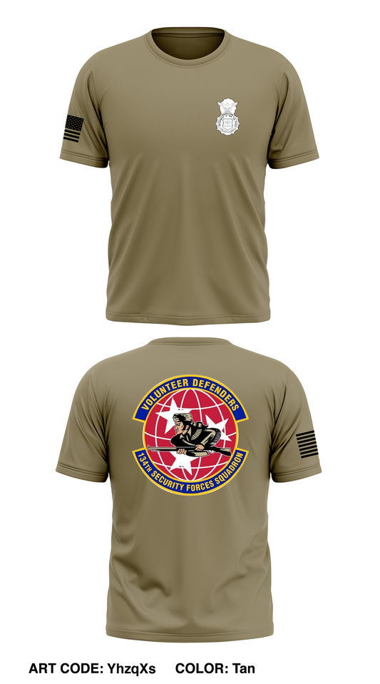 134th Security Forces Squadron Hotel Squad Store 1 Core Men's SS Performance Tee - YhzqXs