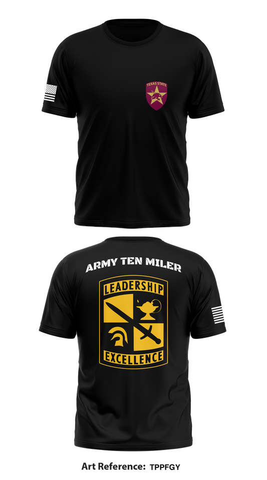 Texas State Army ROTC Store 1 Core Men's SS Performance Tee - TPPfGy