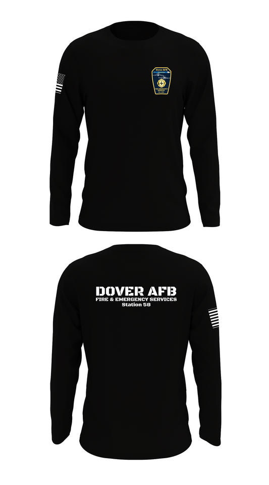 Dover AFB Fire & Emergency Services  Store 1 Core Men's LS Performance Tee - 65013502242