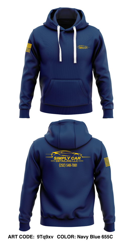 Simply Car Detailing LLC Store 1  Core Men's Hooded Performance Sweatshirt - 9Tq9xv