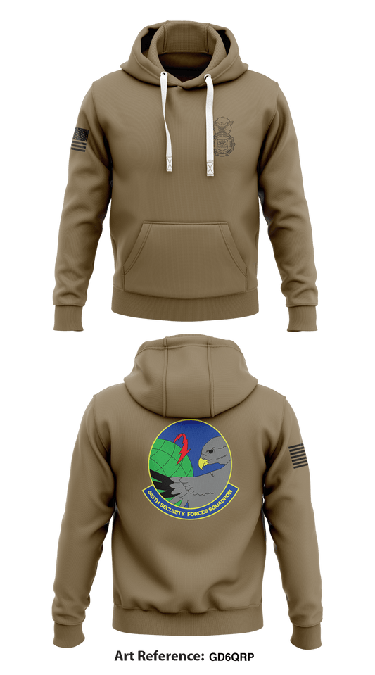 445th SFS WPAFB Store 1  Core Men's Hooded Performance Sweatshirt - GD6qrp