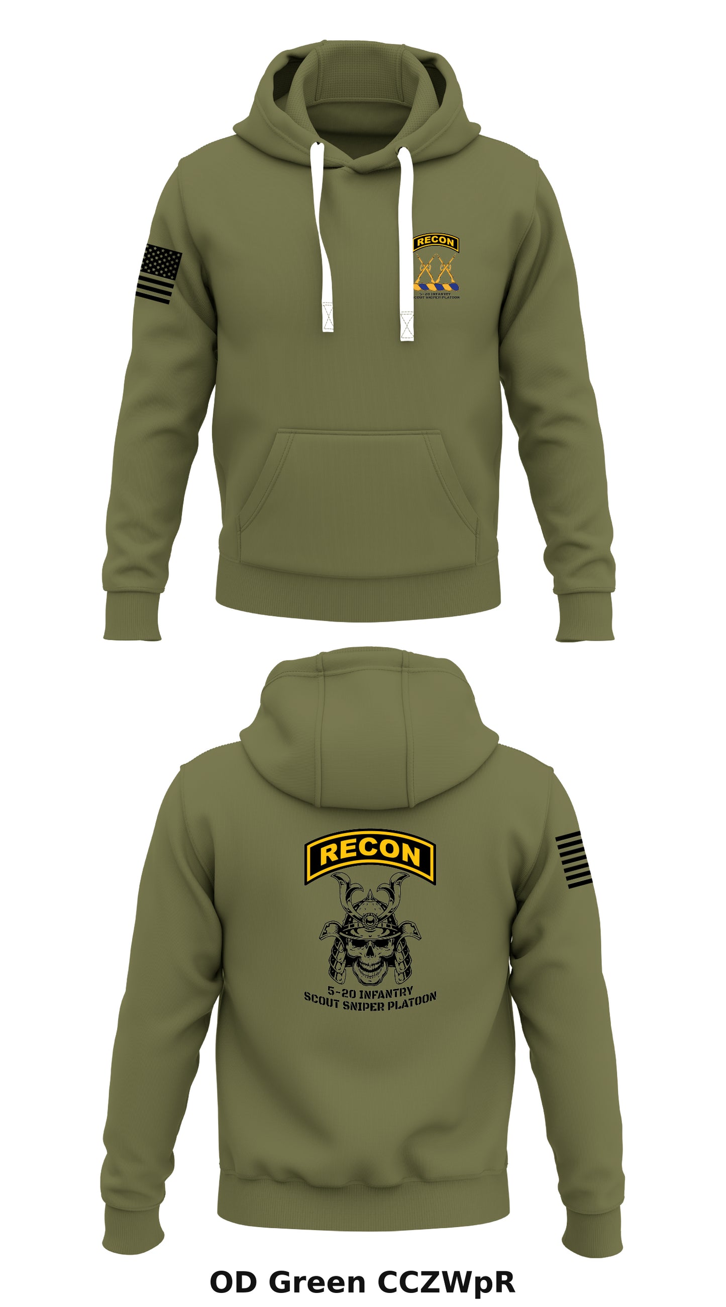 5-20 INFANTRY SCOUT/SNIPER PLATOON Store 1  Core Men's Hooded Performance Sweatshirt - CCZWpR