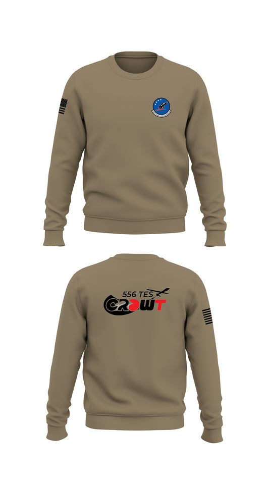 556TH TEST AND EVALUATION SQUADRON Store 1 Core Men's Crewneck Performance Sweatshirt - 52457422068