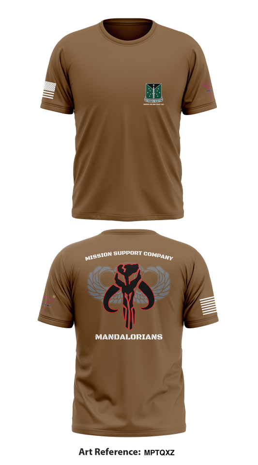 Mission Support Company -Mandalorians- Store 1 Core Men's SS Performance Tee - mPTqXz